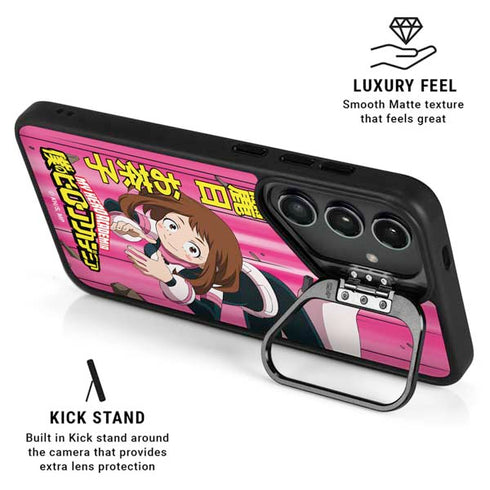 My Hero Academia Ochaco Uraraka Season 4 Galaxy S25 Ultra Kickstand Case